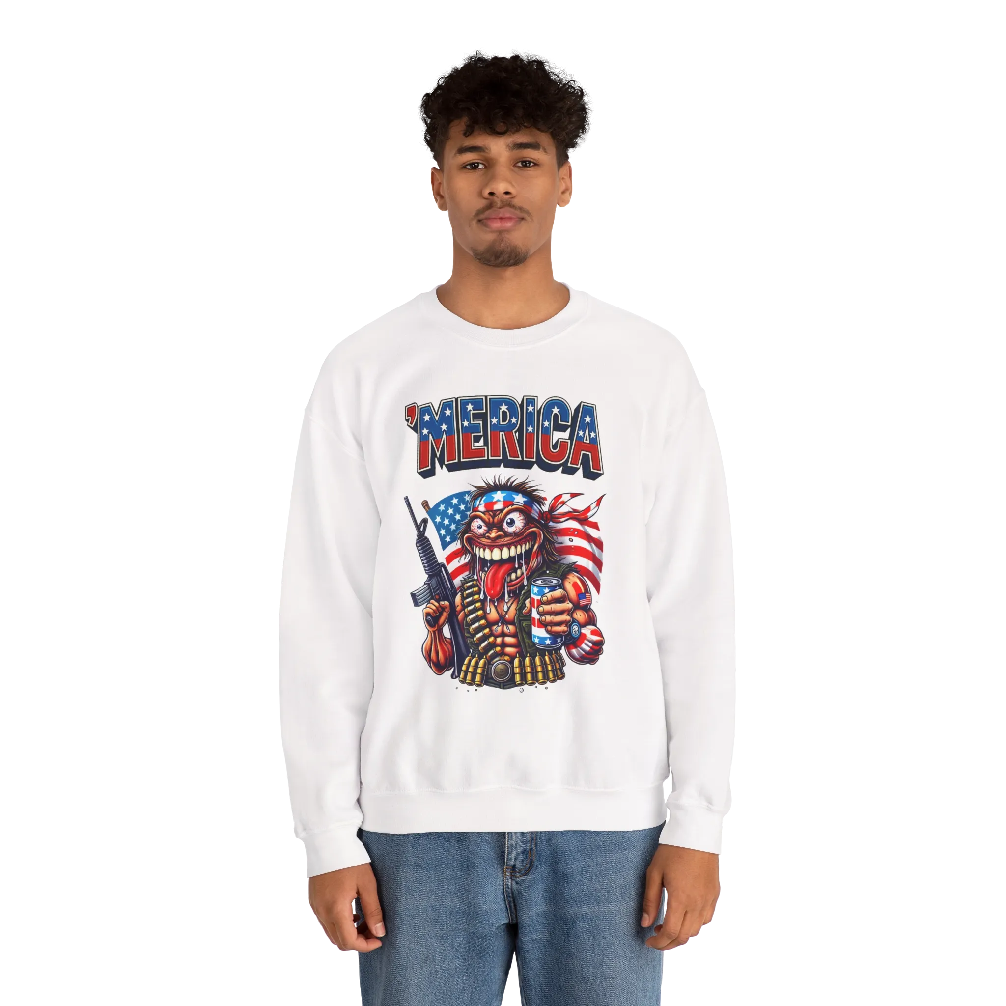 Crew 004 Person 2 White